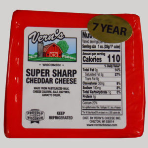 Vern's Seven Year-old Cheddar Cheese